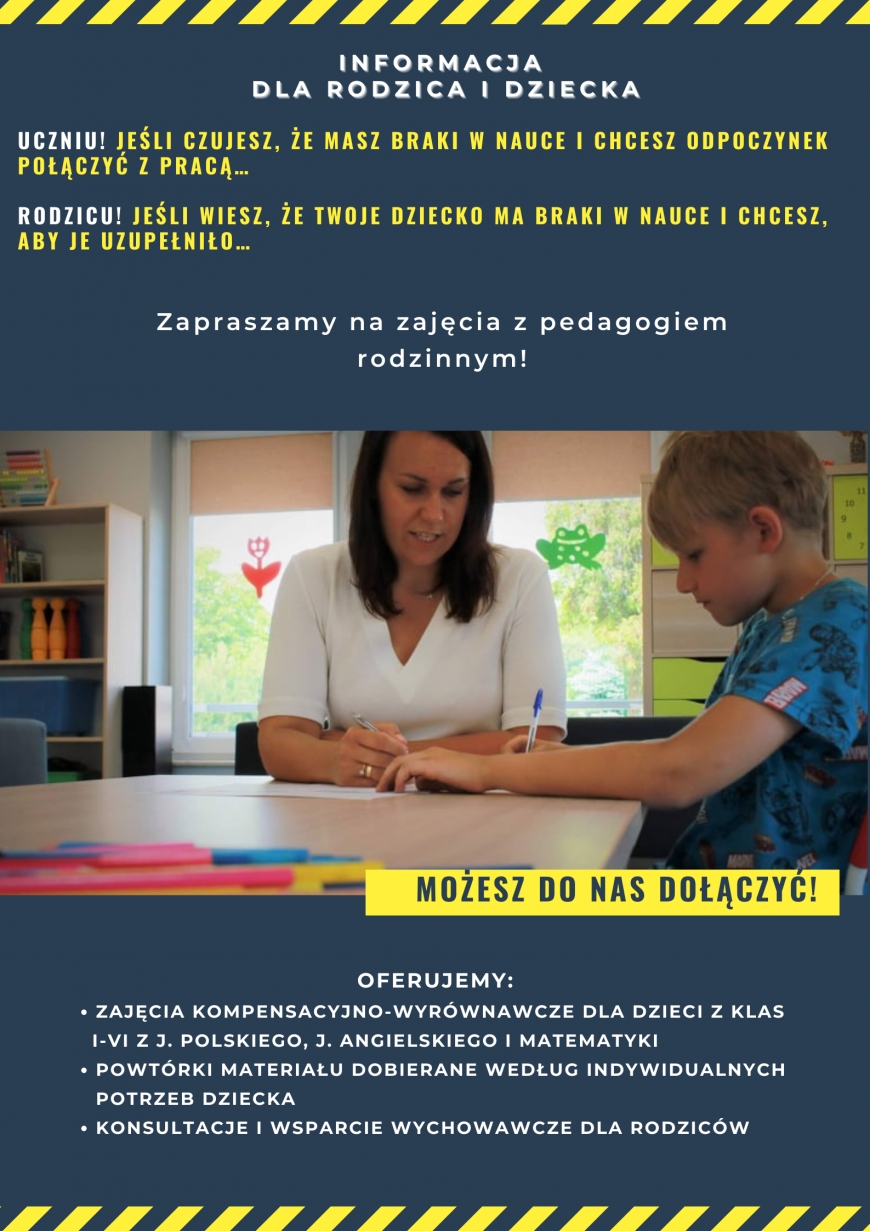 Zajęcia z pedagogiem rodzinnym