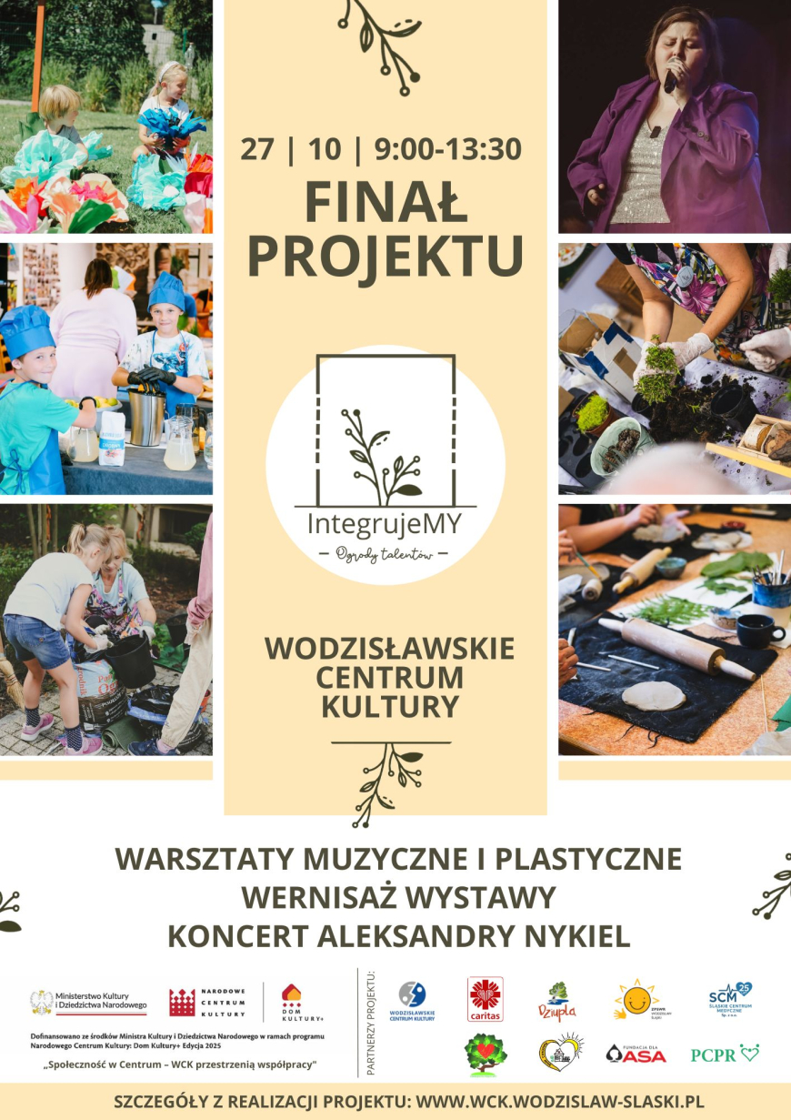 Zapraszamy na finał projektu "IntegrujeMY- Ogrody Talentów"